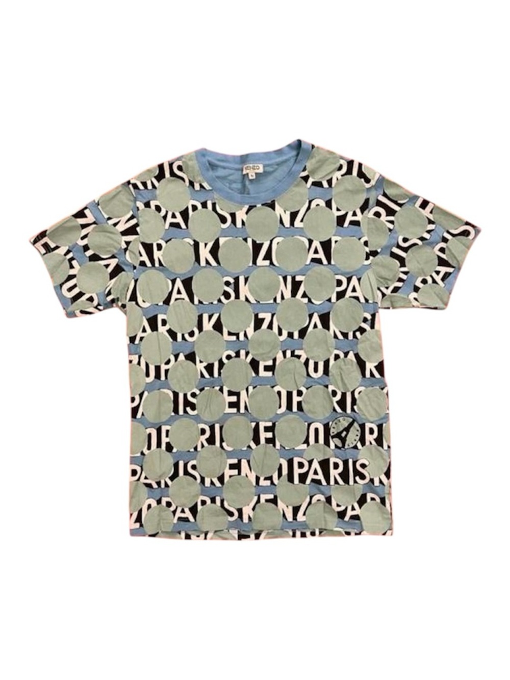 Kenzo Paris Polka Dot Logo Tee